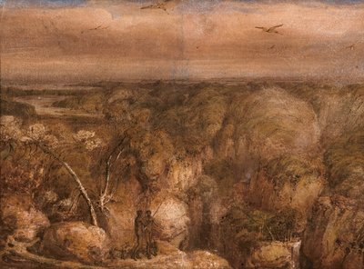 A Distant View of Port Bowen, from Mount Westall by William Westall